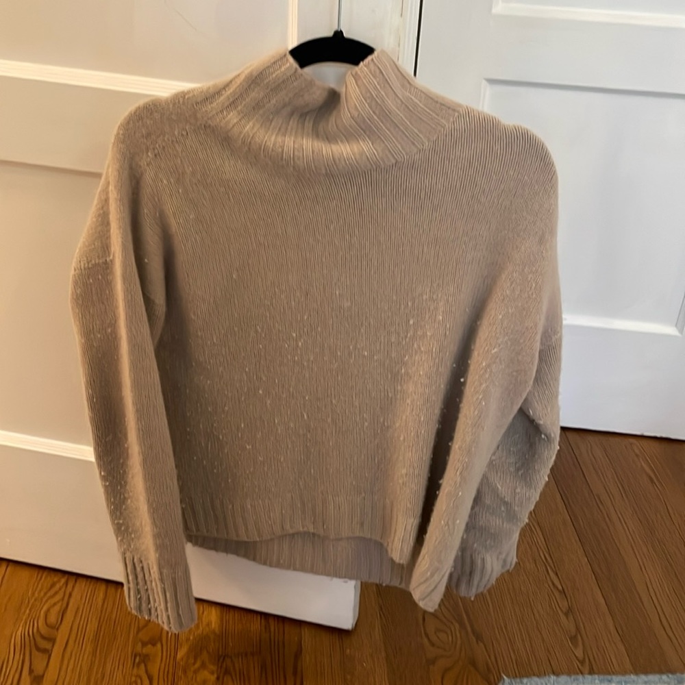Knititude Brown Turtleneck Sweater